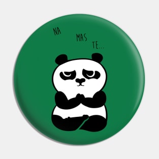 Namaste Panda Pin