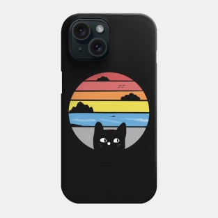 Retro vintage cat Phone Case