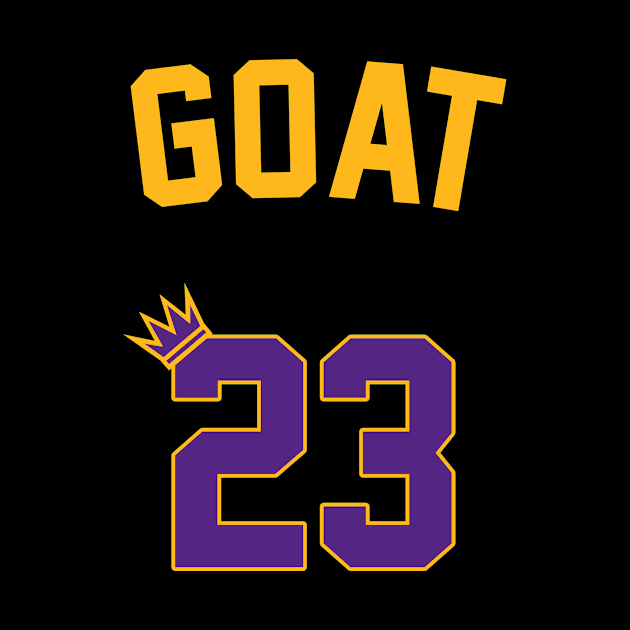 The Back of the GOAT's Jersey by InTrendSick