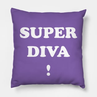 RBG SUPER DIVA ! Sweatshirt Pillow