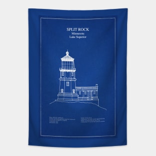 Split Rock Lighthouse - Minnesota - AD Tapestry