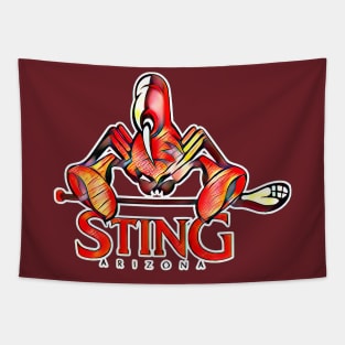 Arizona Sting Lacrosse Tapestry