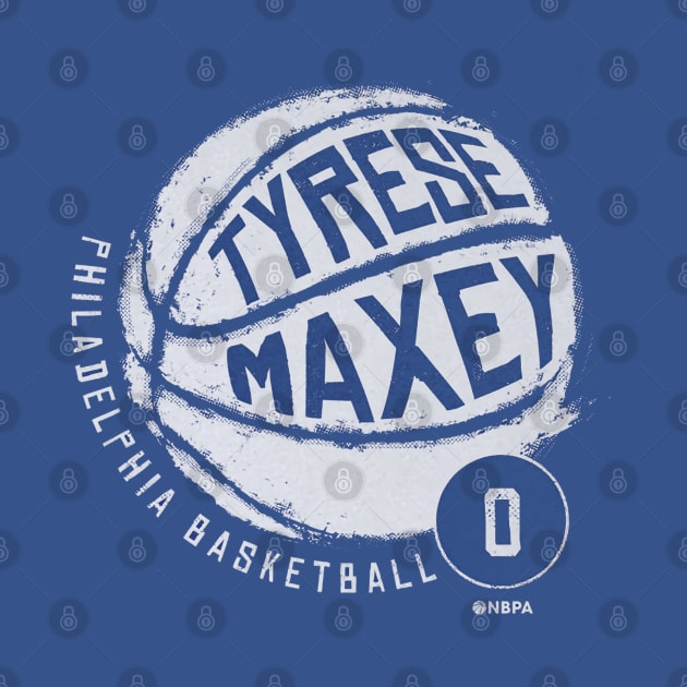 Tyrese Maxey Philadelphia Basketball by TodosRigatSot