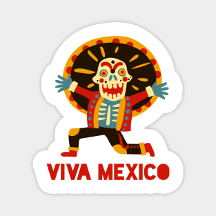 Viva Mexico - Skull design Magnet