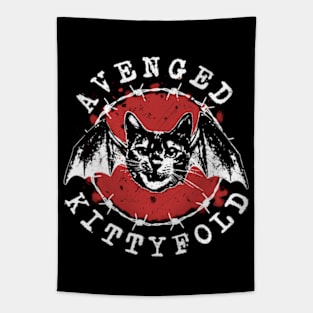 Avenged Kittyfold Night Meower Tapestry