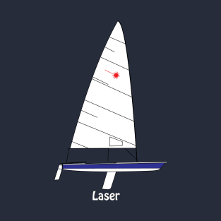 Laser Sailboat T-Shirt