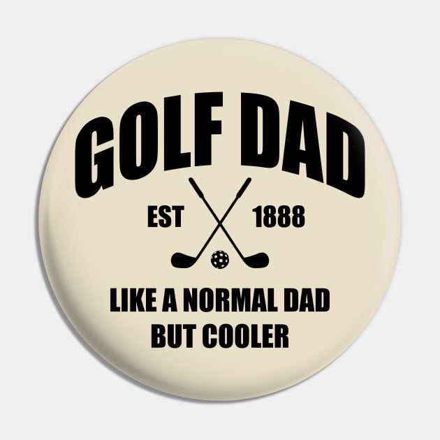 golfer Pin by SpaceImagination