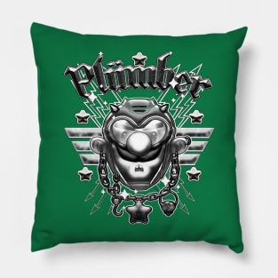 plumber cycle Pillow