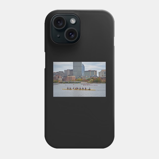 Head of the Charles. Charles rowers Phone Case by WayneOxfordPh