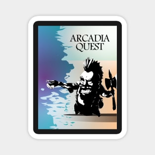 Arcadia Quest - Board Games Design - Movie Poster Style - Board Game Art Magnet