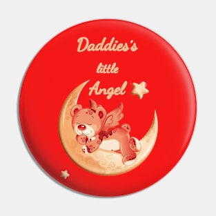 Daddies´s little angel Pin