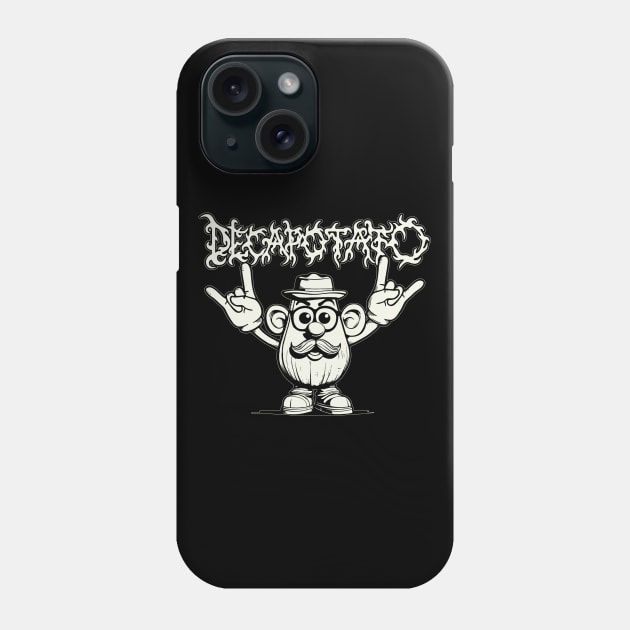 Decapotato Black Phone Case by Blindsight Visions Art