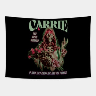 Carrie, Classic Horror. (Version 1) Tapestry