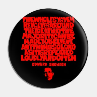 Edward Snowden's Truth: A Call to Question and Resist Pin