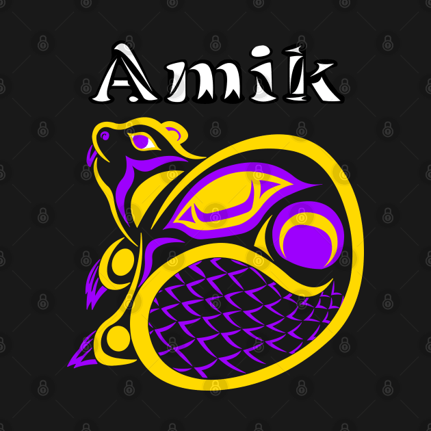 Amik (Beaver) Intersex Pride by KendraHowland.Art.Scroll