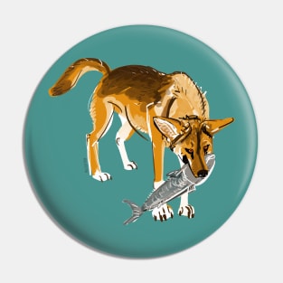 Fraser Island Dingo Pin