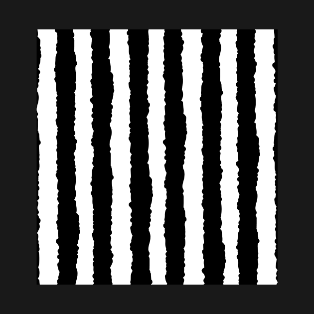 Black vertical stripe seamless repeat pattern by 2CreativeNomads