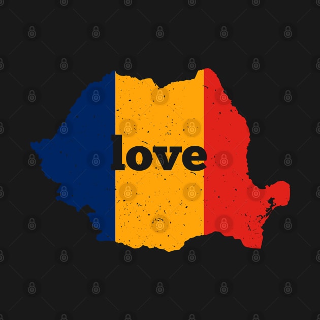 Romania Flag I Love Romania by swissles