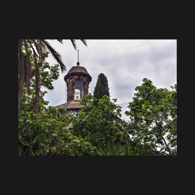 Dome of Chapel among the trees by lena-maximova