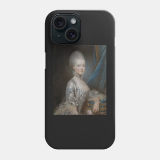 Marie Antoinette at the age of thirteen - Joseph Ducreux Phone Case