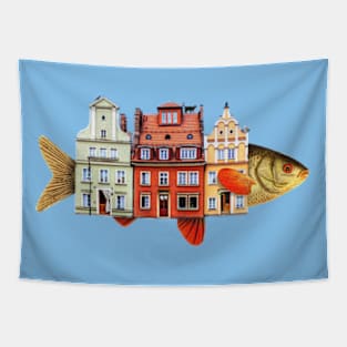 Let's Go Fishing Tapestry