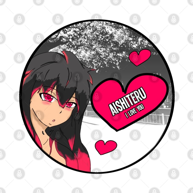 I Love you -Aishiteru Anime Valentines by HCreatives