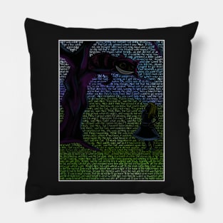 We're All Mad Here Pillow