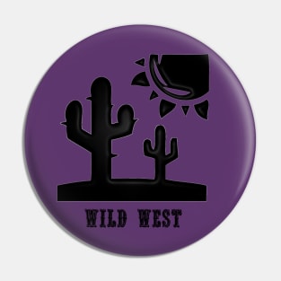 Western Era - Wild West Cactus 2 Pin