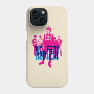 the fall offset graphic Phone Case