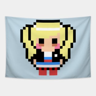 Persona 5 Ann Takamaki 8-Bit Pixel Art Character Tapestry