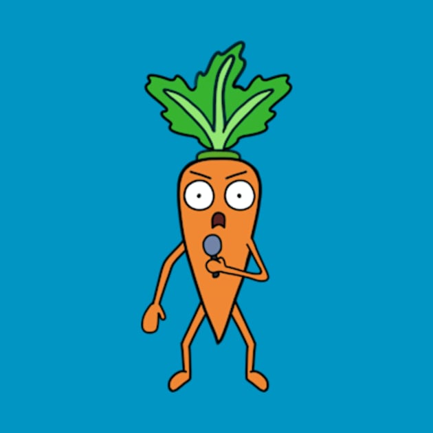 Rapper carrot singing by sungraphica