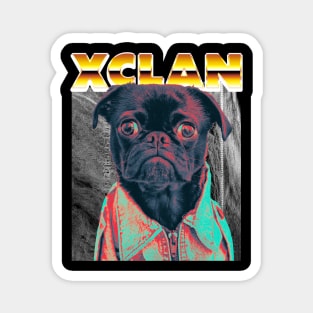 X Clan hip hop Magnet