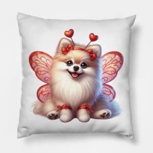 Valentine Fairy Pomeranian Dog Pillow