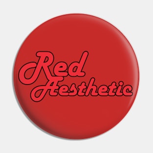 Red Aesthetic Pin