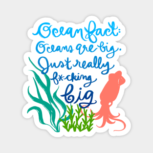 Ocean Fact #1 Magnet