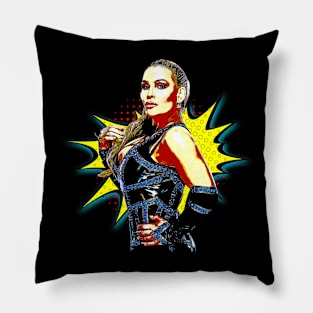 Natalya // Retro Comics Style Pillow