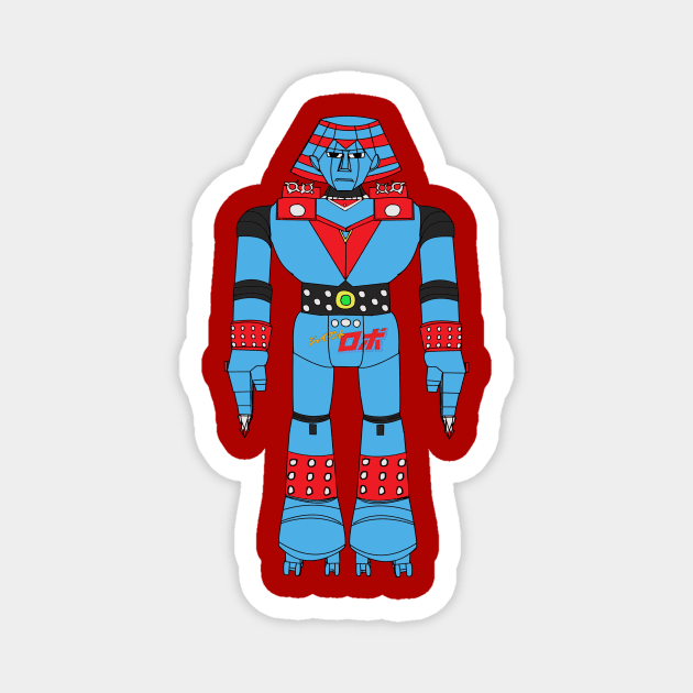 Shogun Warrior Giant Robo Magnet by DaimosZ