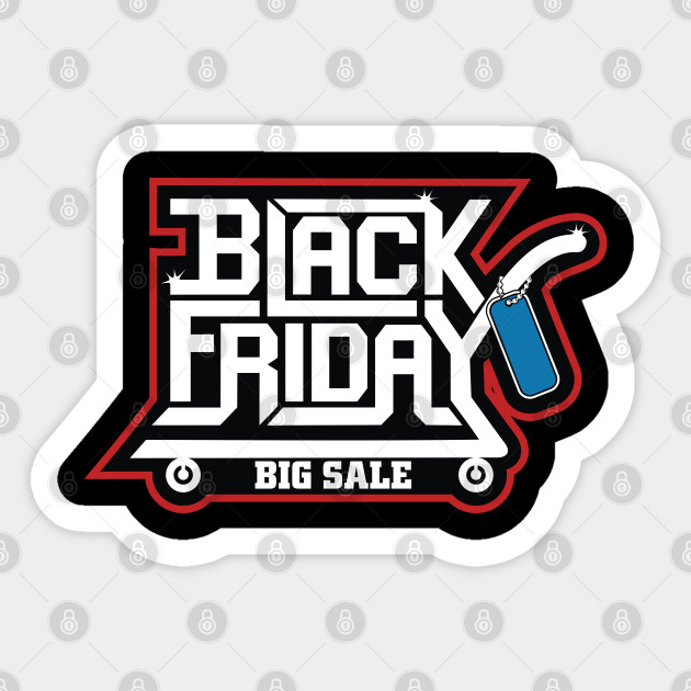 Black Friday sale - quote - Black Friday - Sticker