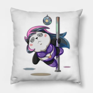 Pole Dancer Panda Pillow