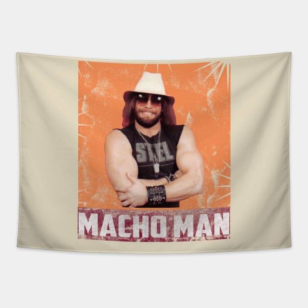 Randy Savage Tapestry by sungchengjie_art