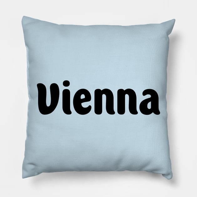 vienna pride Pillow by Towns of Renown