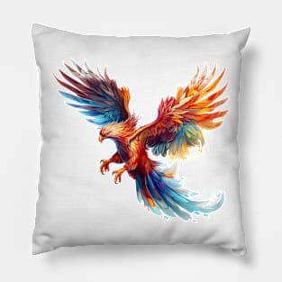 Majestic griffin Pillow