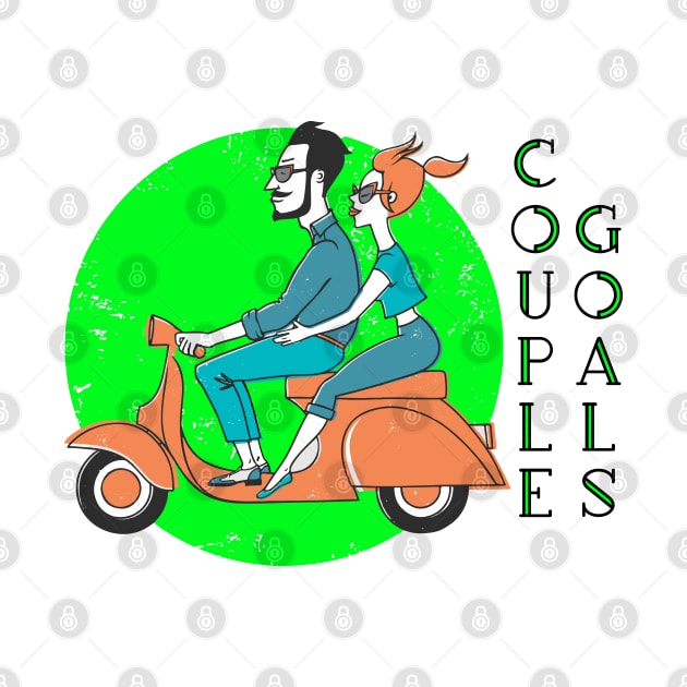 couple goals couple riding on scooter by gurvindersohi3