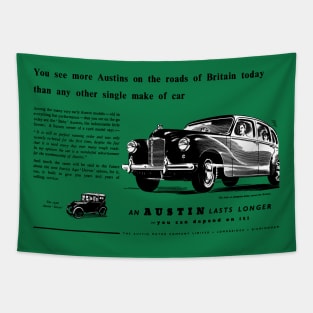 1949 AUSTIN A40 - advert Tapestry