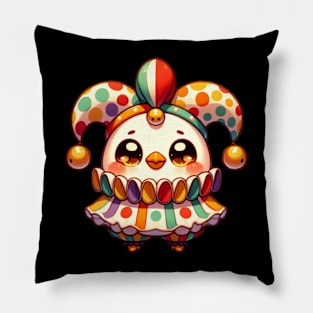 Jester's Eggstravaganza Pillow