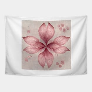 Pink Sakura Blossom Flower Pattern #1 Tapestry