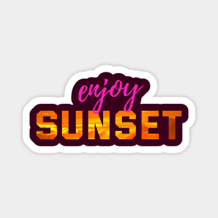 Sunset Magnet