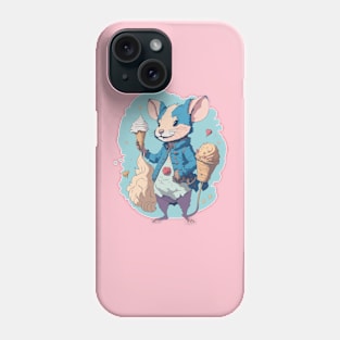 Rat With Ice Cream Phone Case