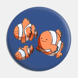 gone clownfishing Pin