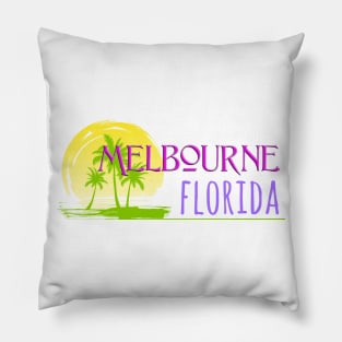 Life's a Beach: Melbourne, Florida Pillow